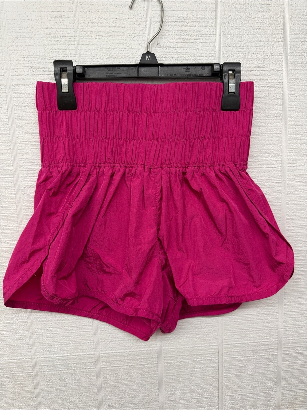 Free People Fuchsia Get ur Flirt on Athletic Shorts